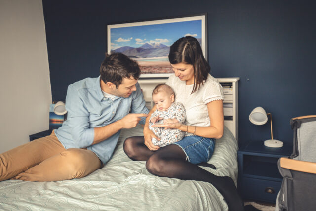 Séance famille capturée par May Jolies Photos en novembre 2024